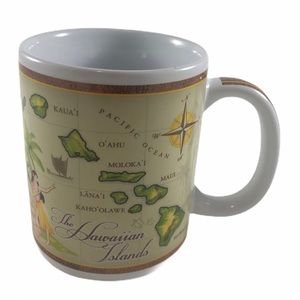 The Hawaiian islands coffee mug